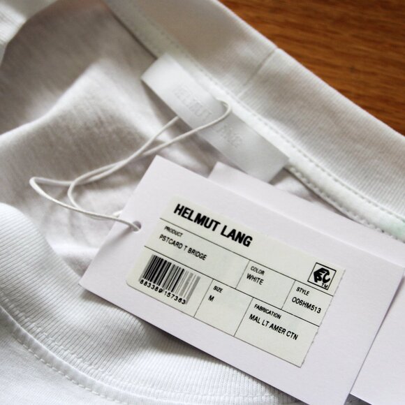 BNWT AW24 HELMUT LANG POSTCARD TSHIRT M - Picture 7 of 10